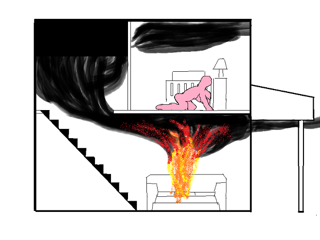 Fire dynamics and behavior: Closed doors provide refuge from fire.